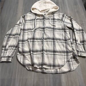 Plaid Hooded Women's flannel